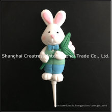 Global Market Cake Decoration Polymer Clay Easter Ornaments for Sale